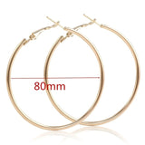 Gold Big Hoop Earrings