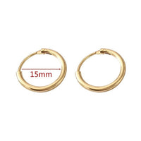 Gold Big Hoop Earrings